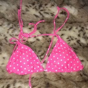 Polkadot bikini top